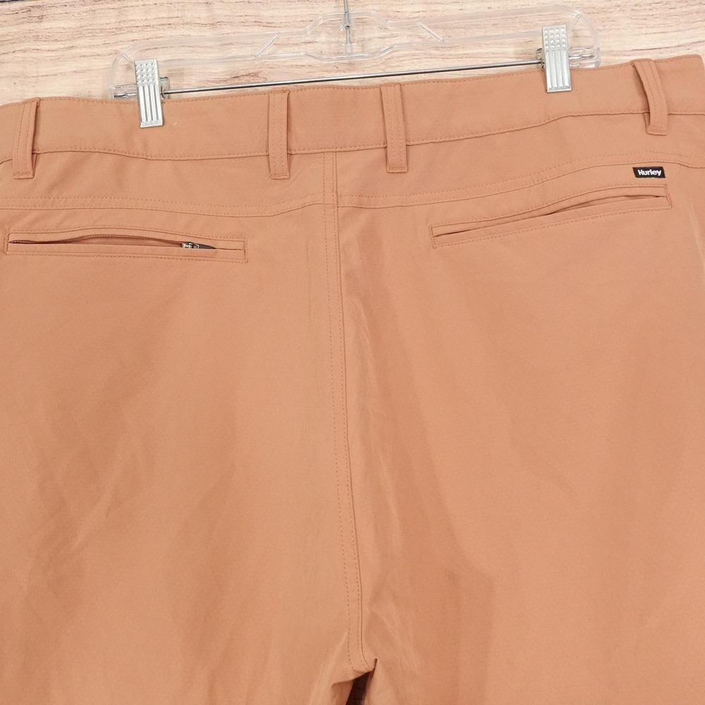 Hurley Shorts Mens 40 Chino Microfiber Stretch 10 Inseam Casual Summer - Picture 5 of 10